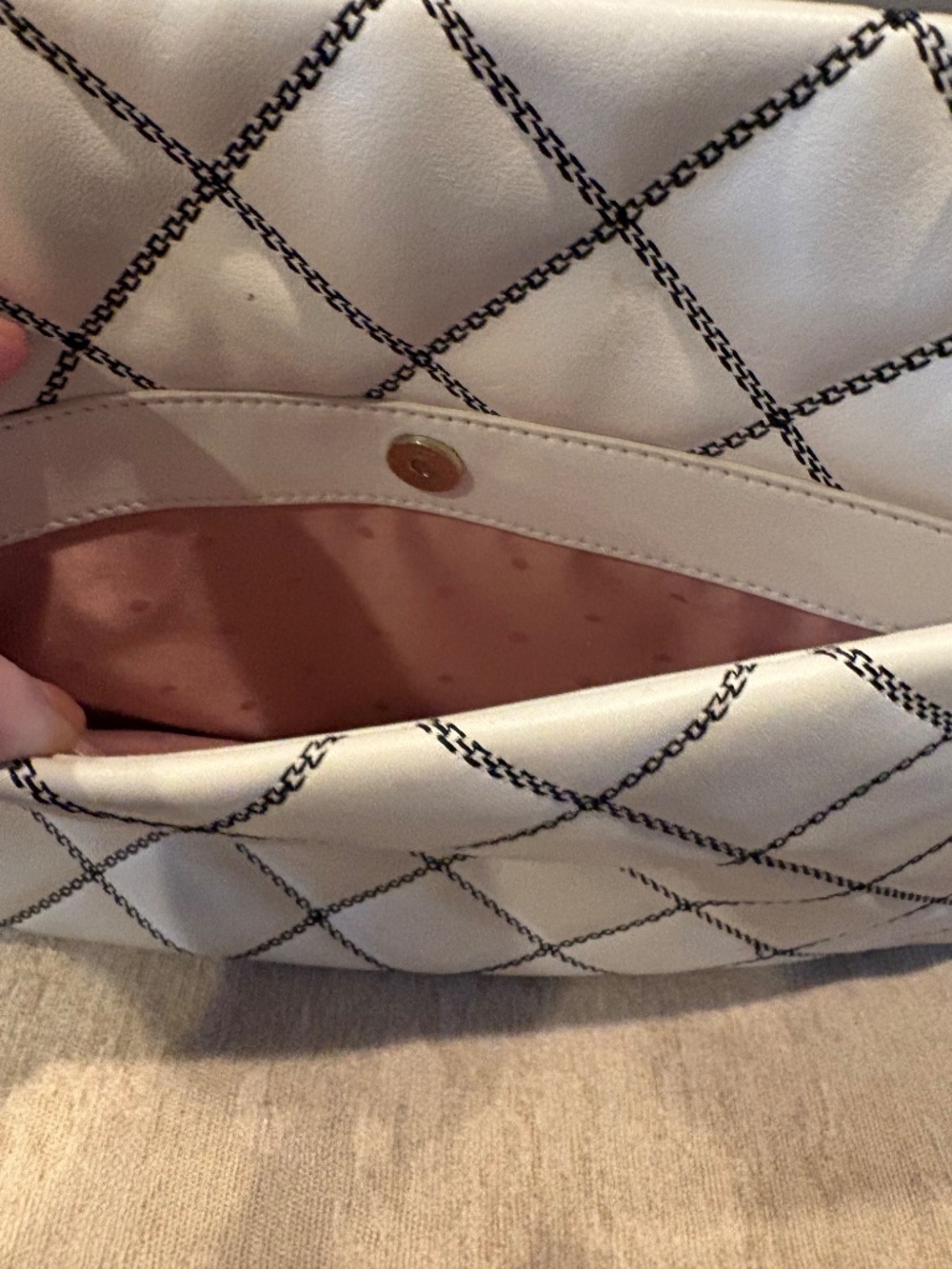 Kate Spade Boutique Quilted Leather Tote Bag and Wallet - Picture 9 of 14